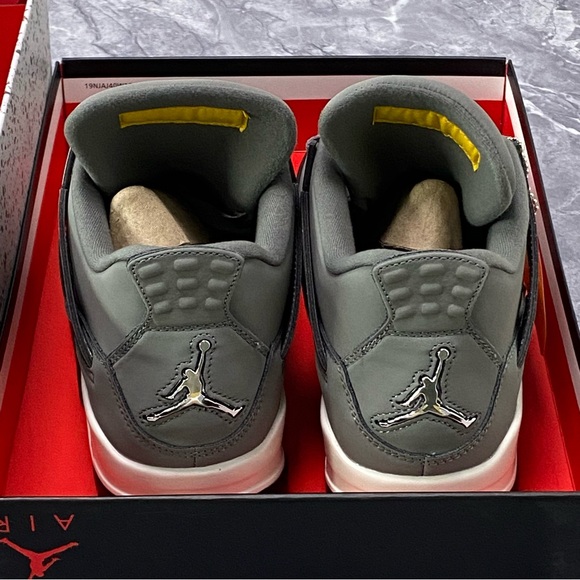 Jordan 4 Retro Cool Grey -Men’s Athletic Sneakers Shoes - Picture 9 of 10